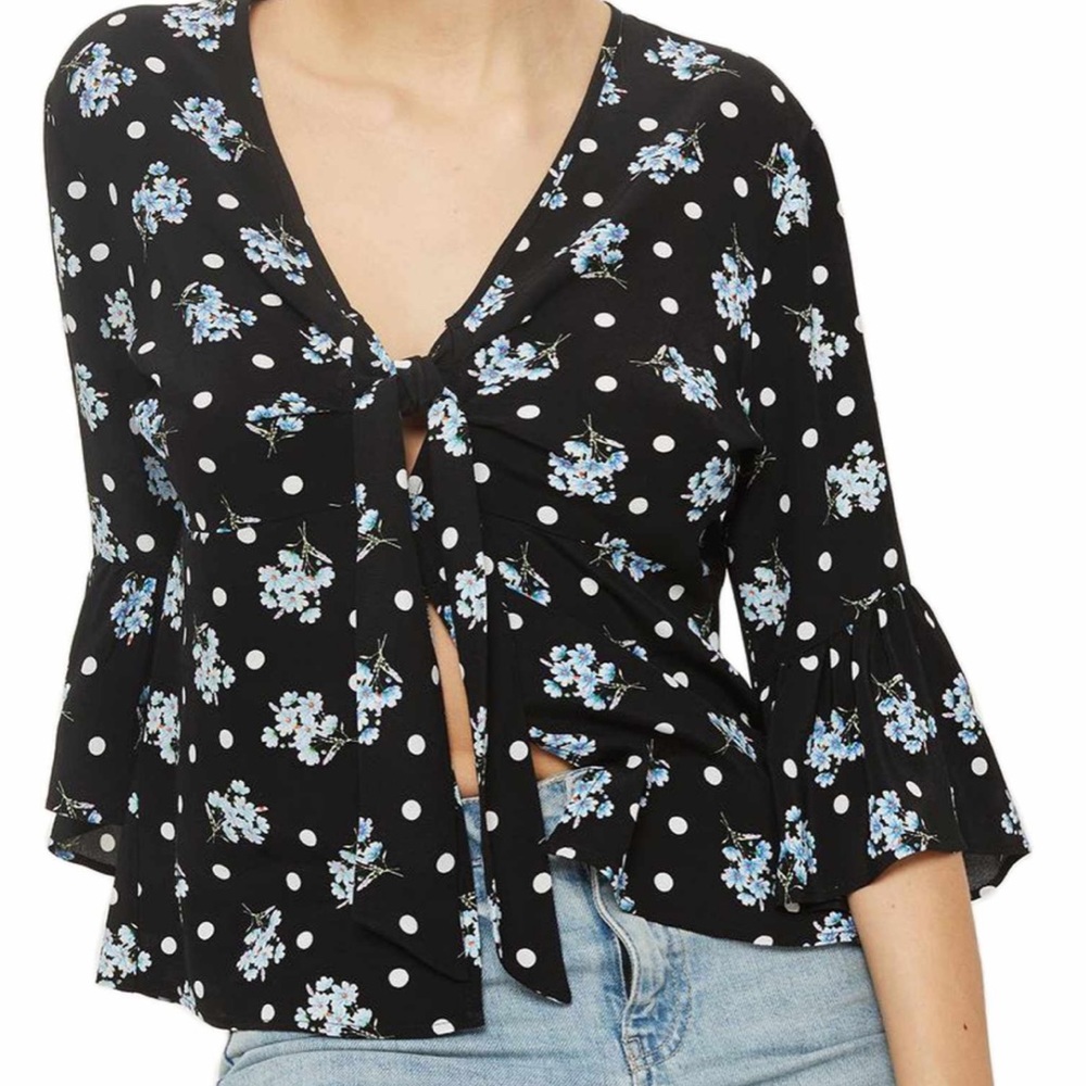 TOPSHOP floral top